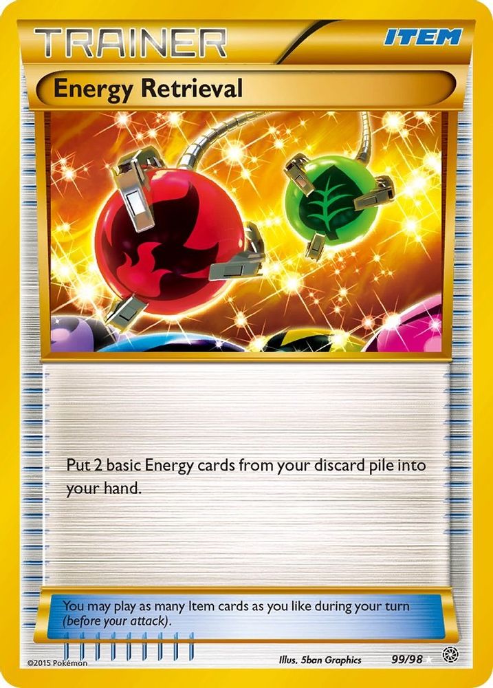 Energy Retrieval (099/98) - Holofoil - Secret Rare