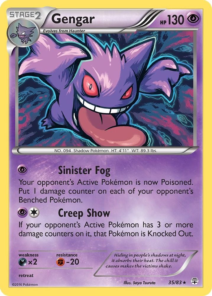 Gengar (035/83) - Holofoil - Holo Rare