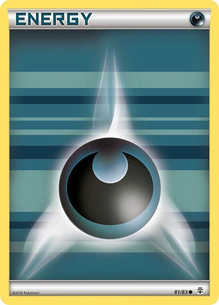 Darkness Energy (081/83) - Reverse Holofoil - Common