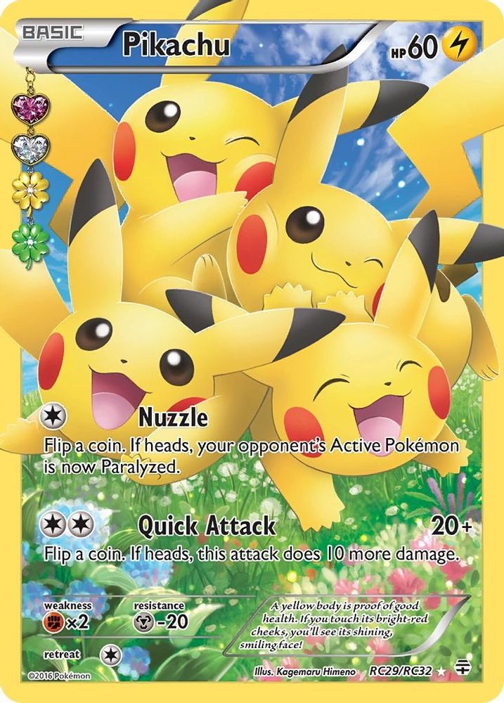 Pikachu (Full Art) (RC29/83) - Holofoil - Ultra Rare