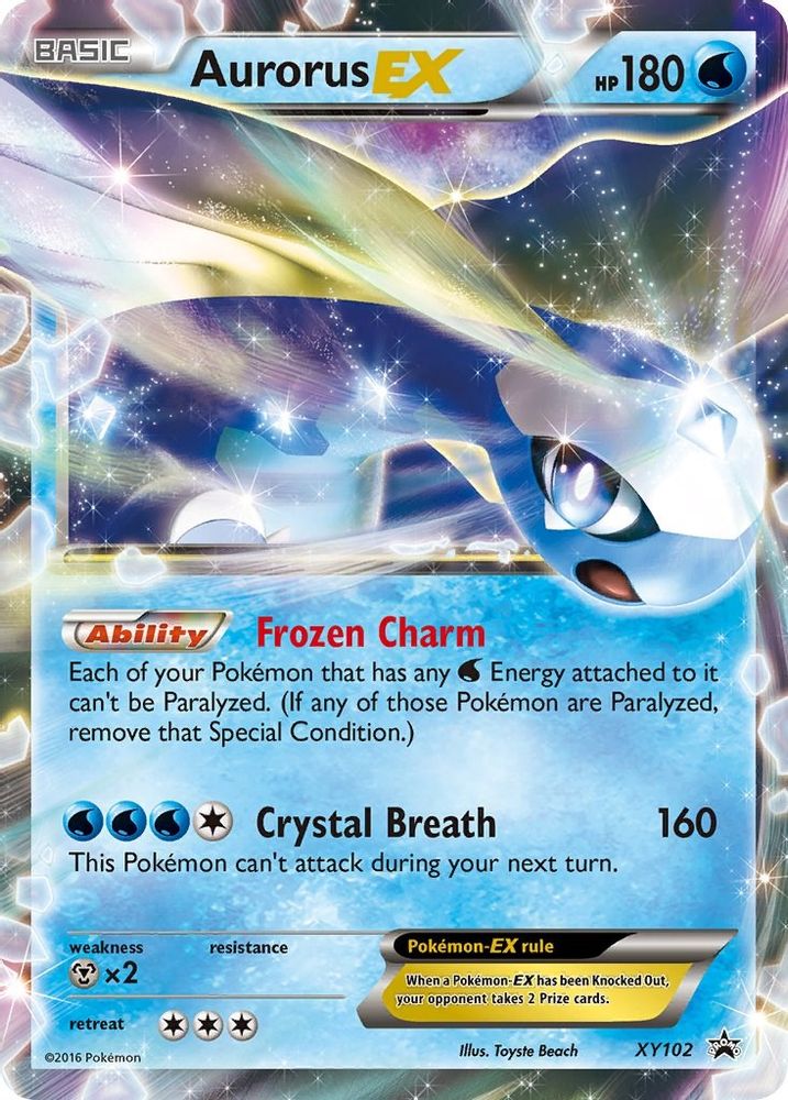 Aurorus EX (XY102/211) - Holofoil - Promo