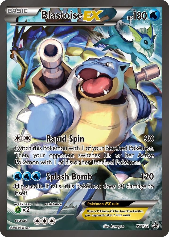 Blastoise EX (XY122/211) - Holofoil - Promo