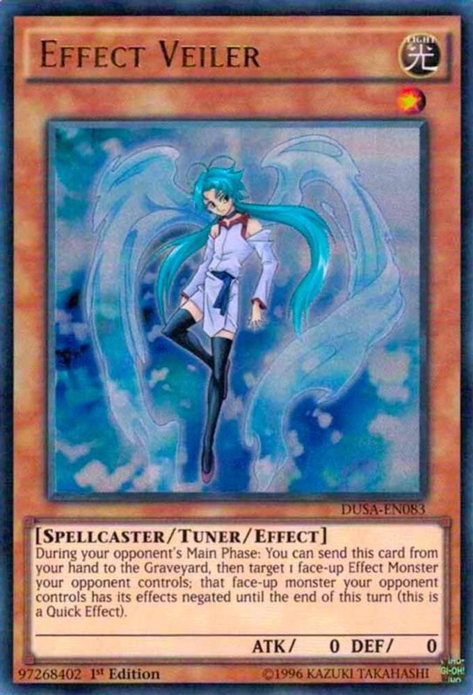 Effect Veiler (DUSA-EN083) Ultra Rare  1st Edition