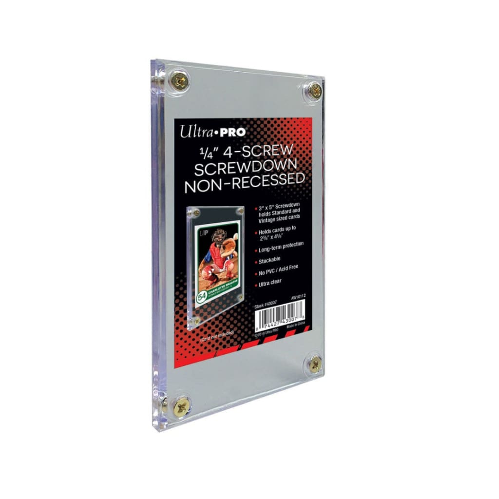 1/4" Screwdown Non-Recessed Holder