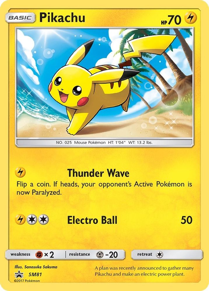 Pikachu (SM81/248) - Holofoil - Promo