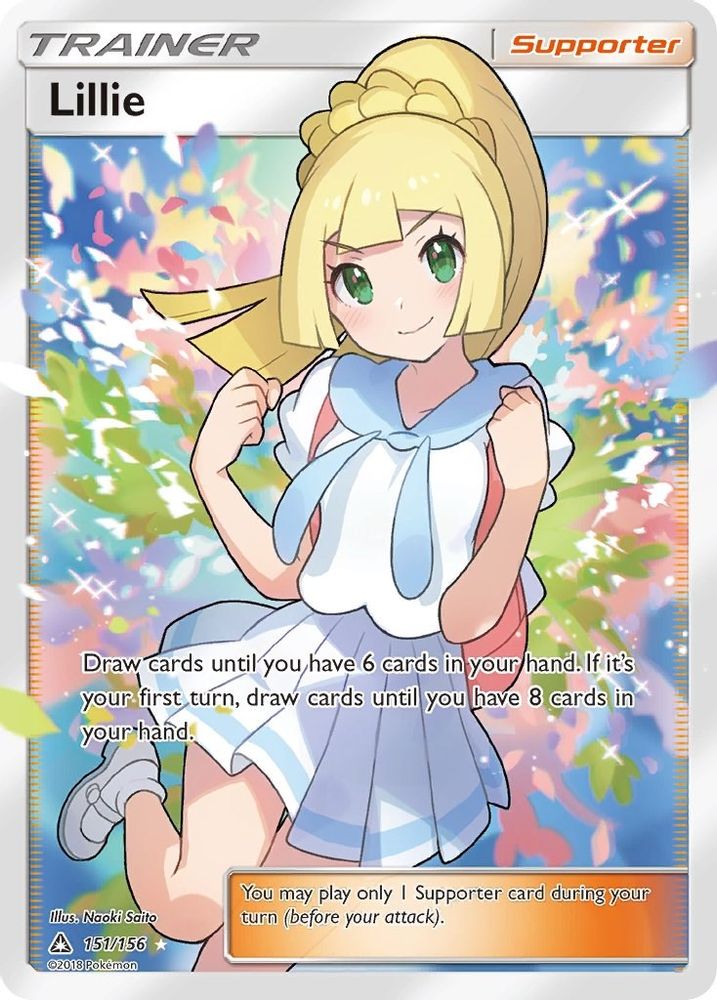 Lillie (Full Art) (151/156) - Holofoil - Ultra Rare