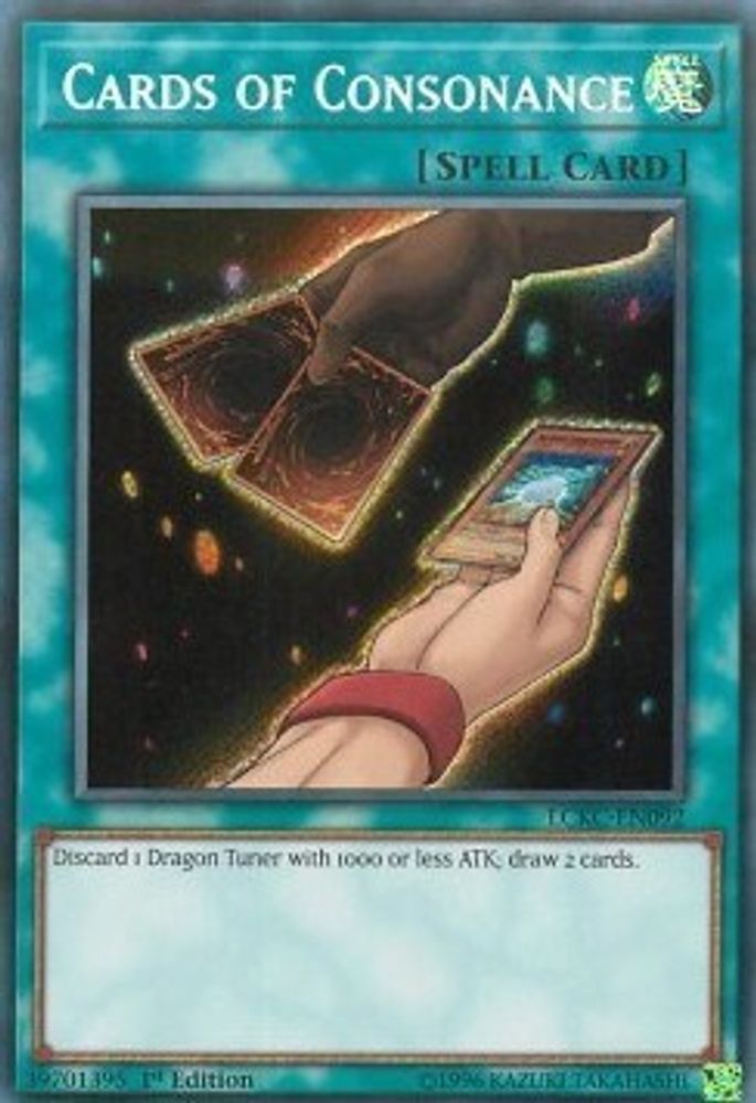 Cards of Consonance (LCKC-EN092) Secret Rare  1st Edition