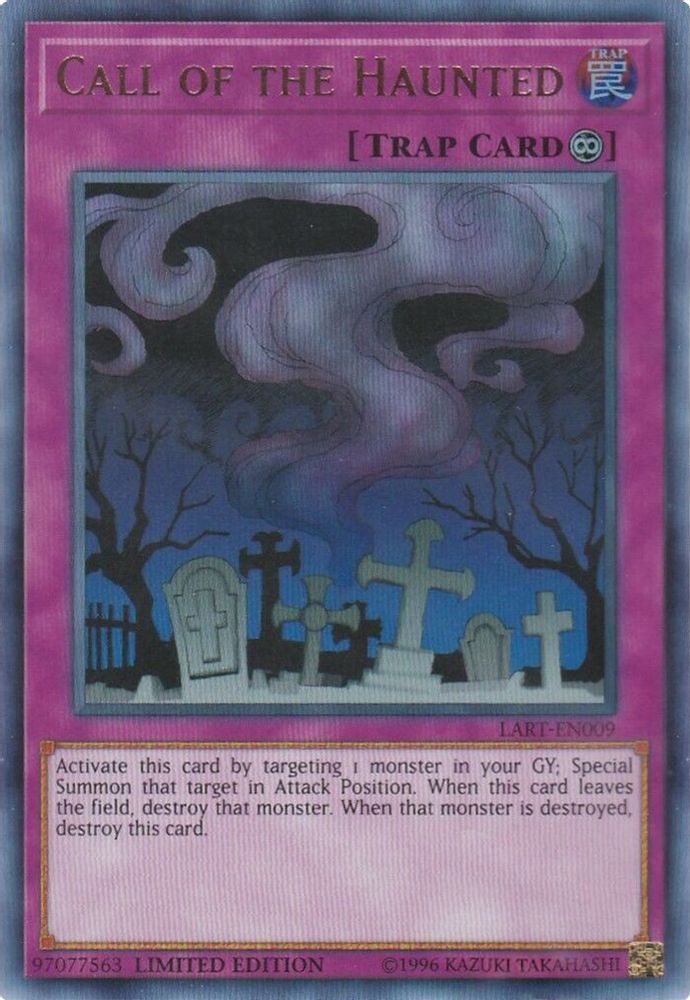 Call of the Haunted (LART-EN009) Ultra Rare  Limited