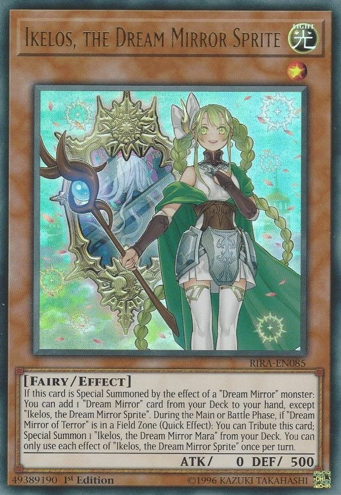 Ikelos, the Dream Mirror Sprite (RIRA-EN085) Ultra Rare  Unlimited
