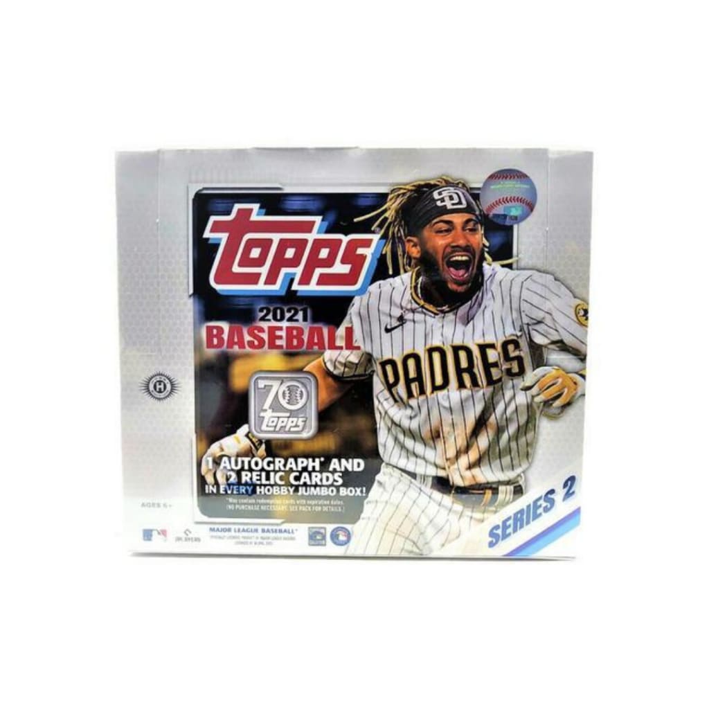 2021 Topps Baseball Series 2 Jumbo Hobby Box