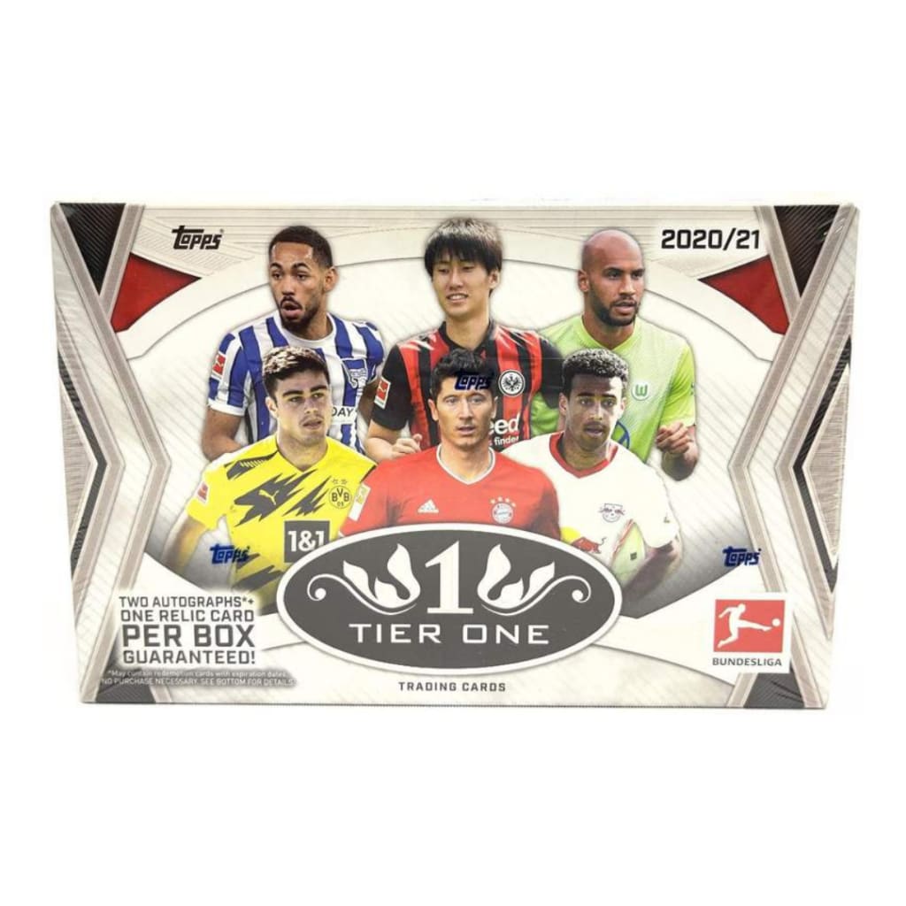 2021 Topps Bundesliga Soccer Tier One Hobby Box