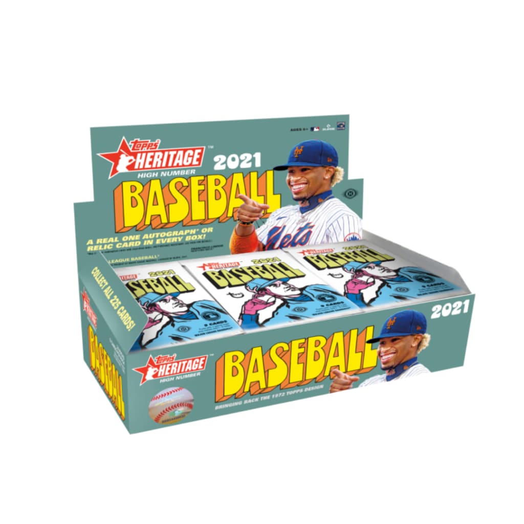 2021 Topps Heritage High Number Baseball Hobby Box