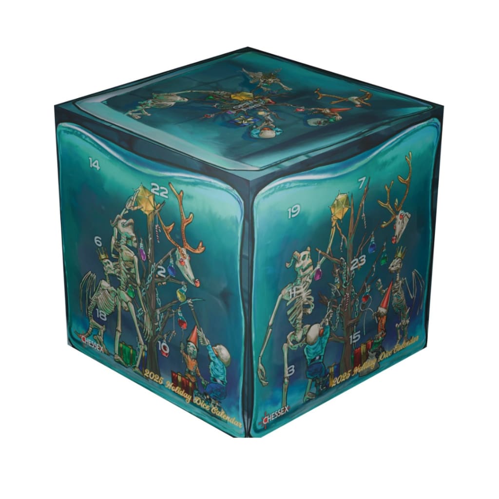 2025 Chessex Holiday Calendar (One cube)