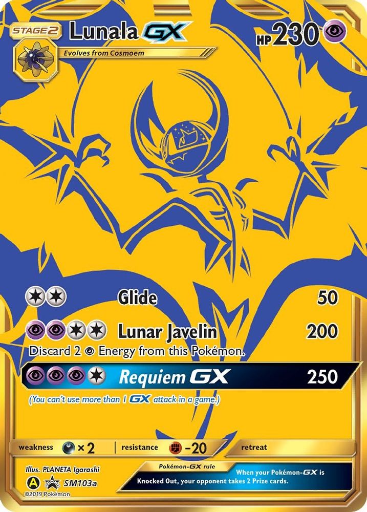 Lunala GX - SM103a (SM103a/248) - Holofoil - Promo