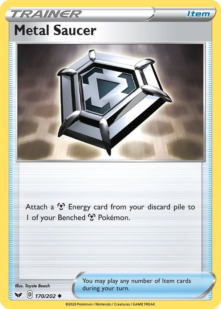 Metal Saucer (170/202) - Uncommon