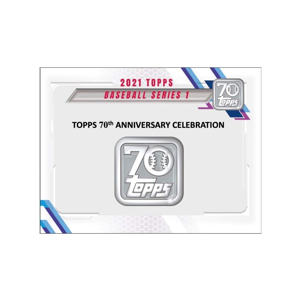 21 Topps Series 1 Baseball Hobby