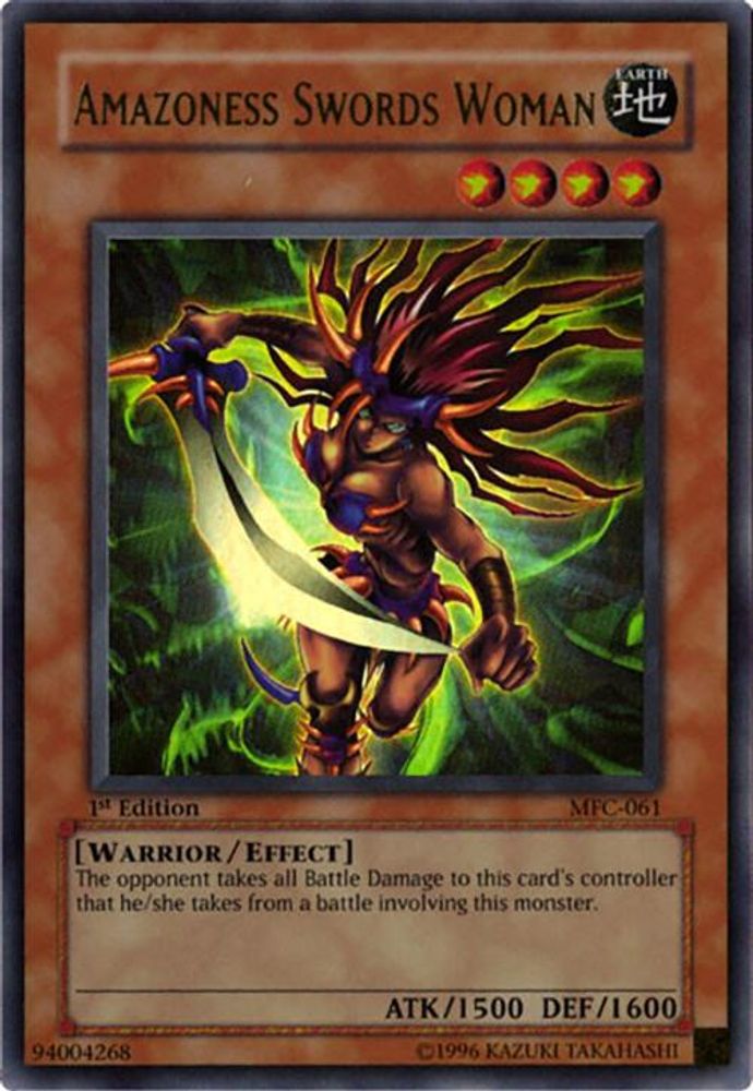 Amazoness Swords Woman (MFC-061) Ultra Rare  Unlimited