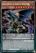 Chaos Emperor, the Dragon of Armageddon (BLAR-EN051) Secret Rare  1st Edition