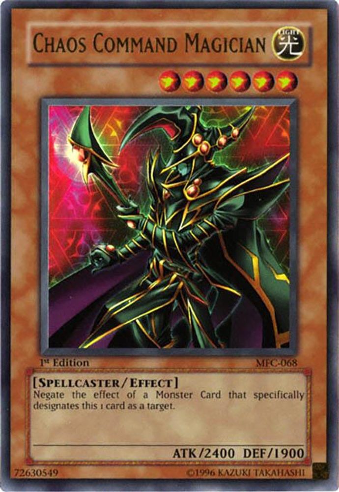 Chaos Command Magician (MFC-068) Ultra Rare  Unlimited