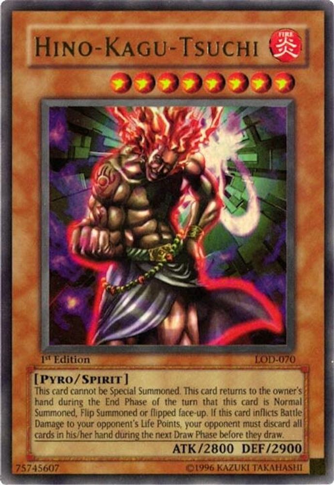 Hino-Kagu-Tsuchi (LOD-070) Ultra Rare  Unlimited