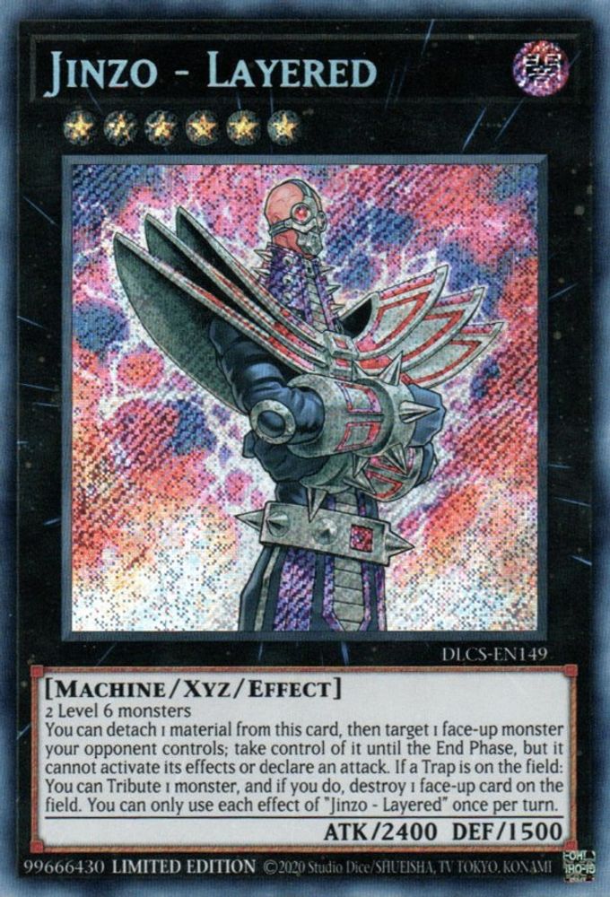 Jinzo - Layered (DLCS-EN149) Secret Rare  Limited
