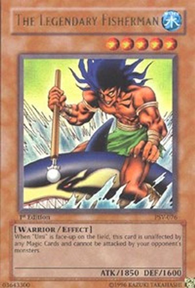 The Legendary Fisherman (PSV-076) Ultra Rare  1st Edition