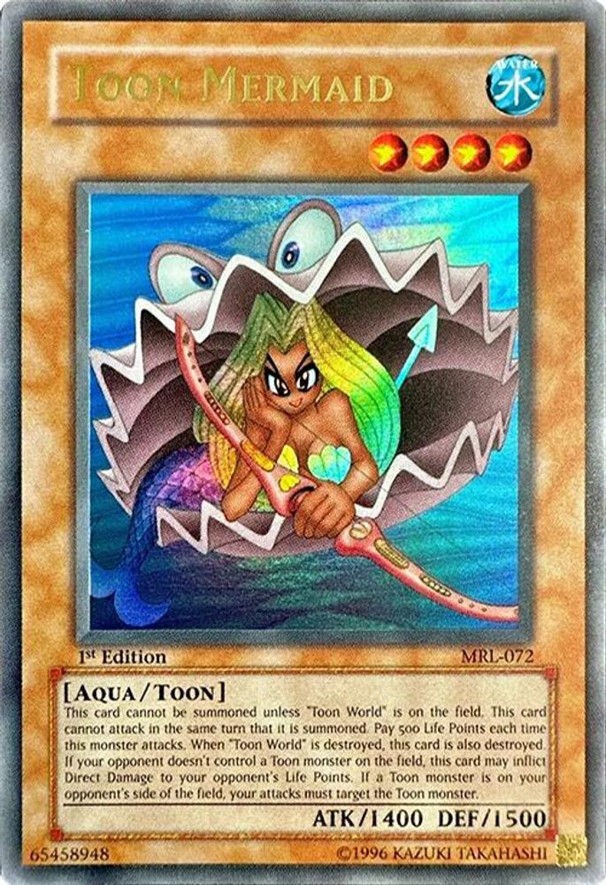 Toon Mermaid (MRL-072) Ultra Rare  1st Edition
