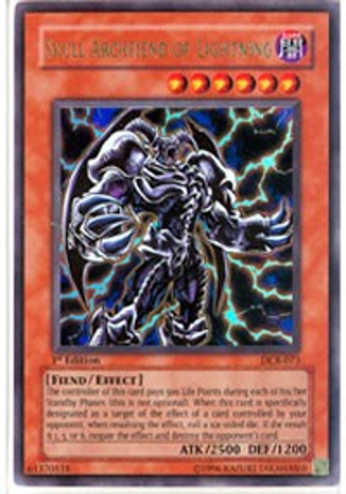 Skull Archfiend of Lightning (DCR-073) Ultra Rare  Unlimited