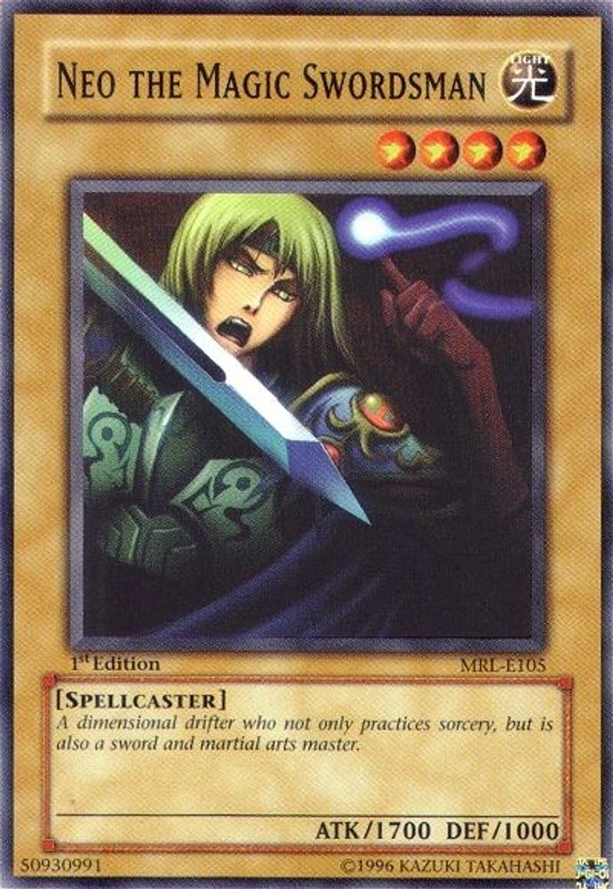 Neo the Magic Swordsman (MRL-E105) Common / Short Print  Unlimited