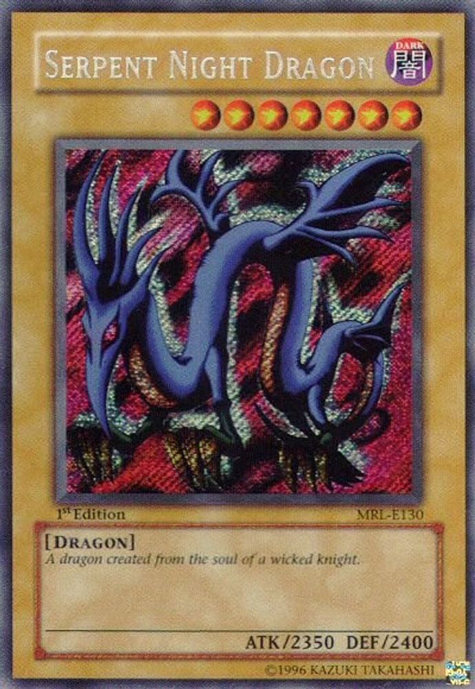 Serpent Night Dragon (MRL-E130) (MRL-E130) Secret Rare  1st Edition