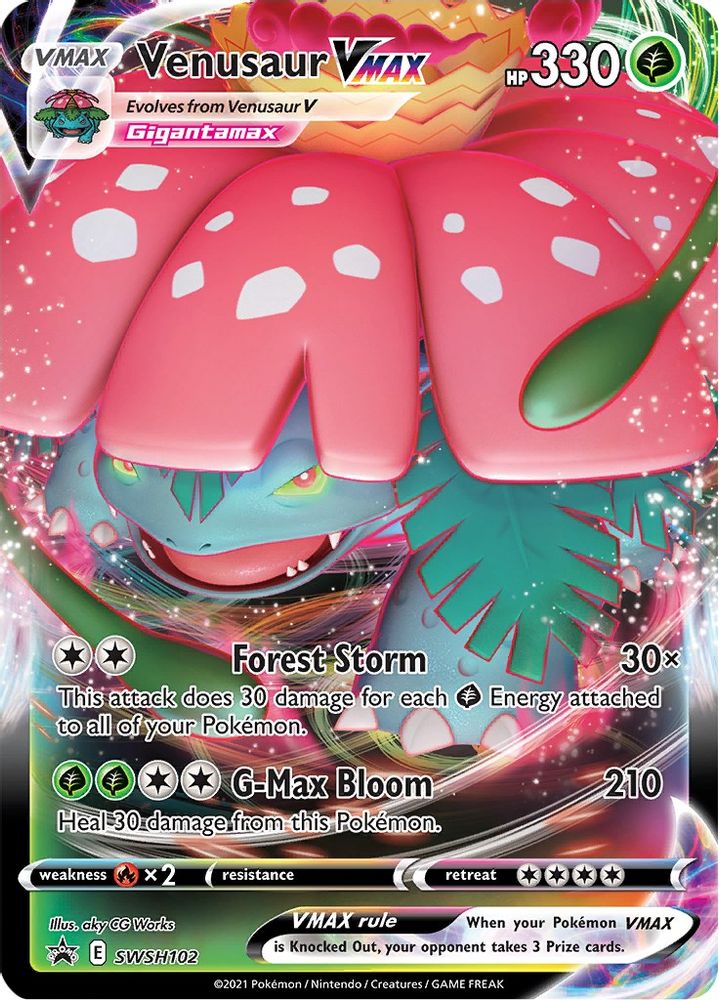 Venusaur VMAX (SWSH102/307) - Holofoil - Promo