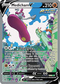 Medicham V (Alternate Full Art) (186/203) - Holofoil - Ultra Rare