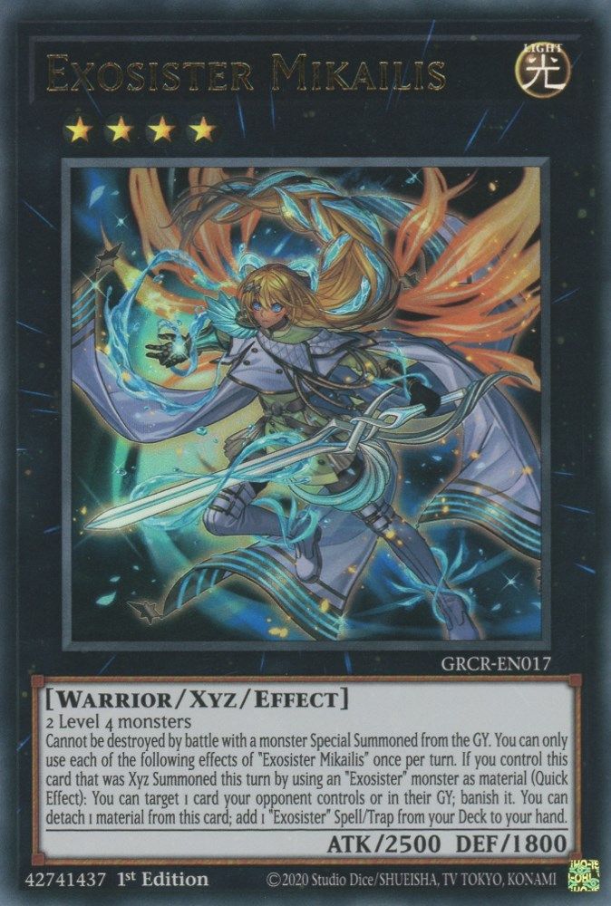 Exosister Mikailis (GRCR-EN017) Ultra Rare  1st Edition