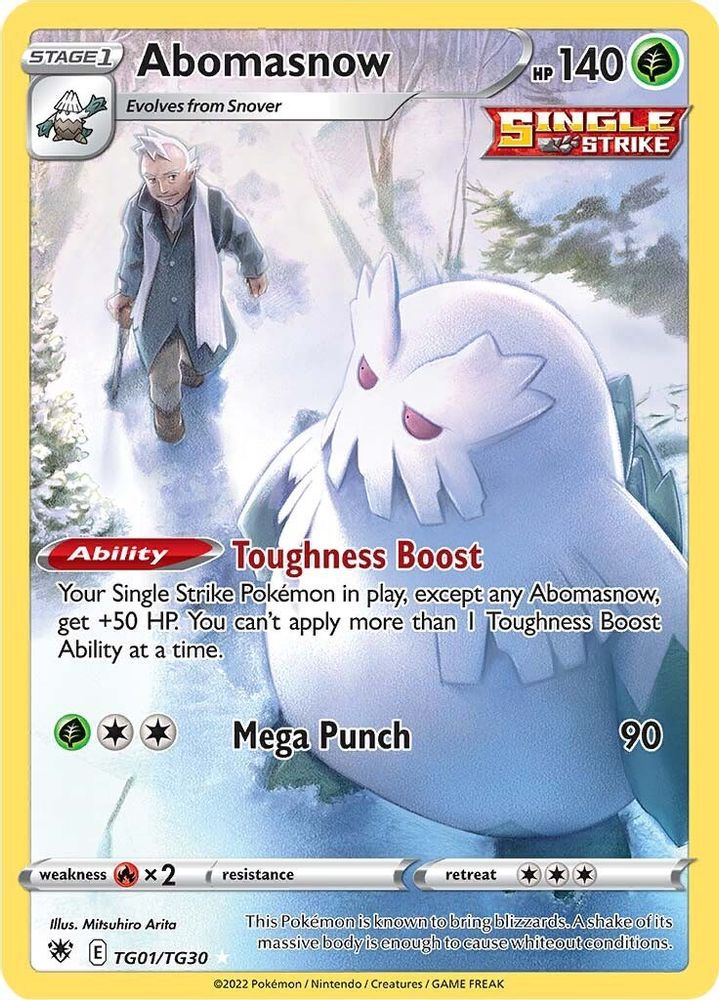 Abomasnow (TG01/TG30) - Holofoil - Ultra Rare