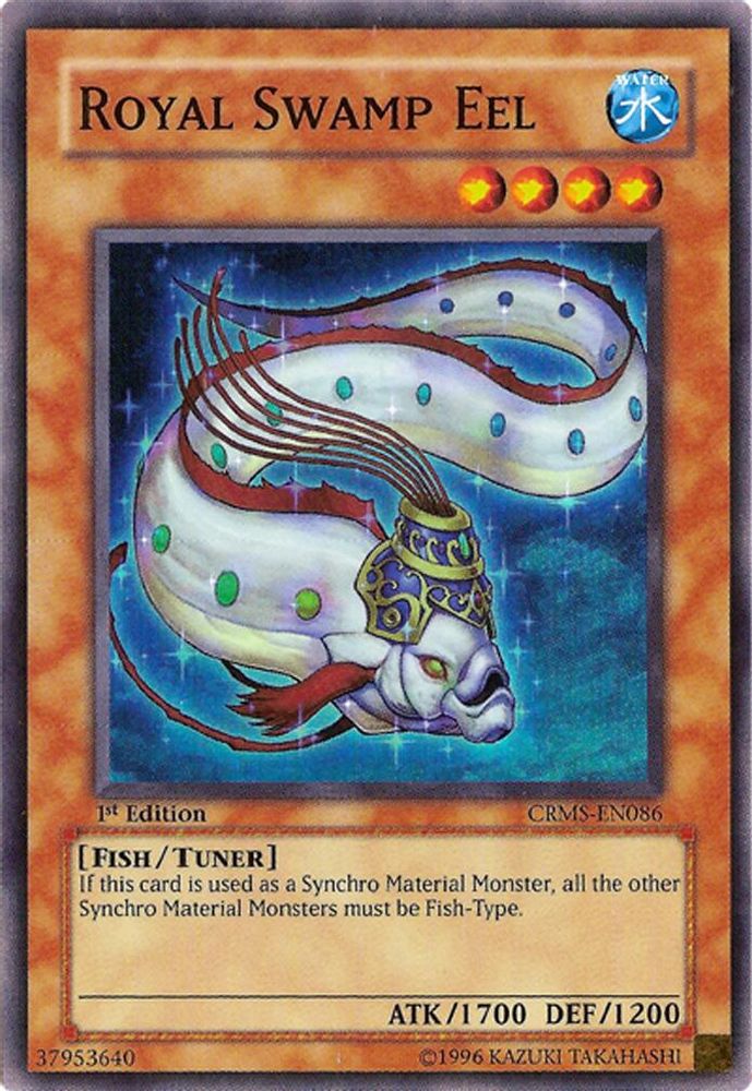 Royal Swamp Eel (CRMS-EN086) Super Rare  Unlimited