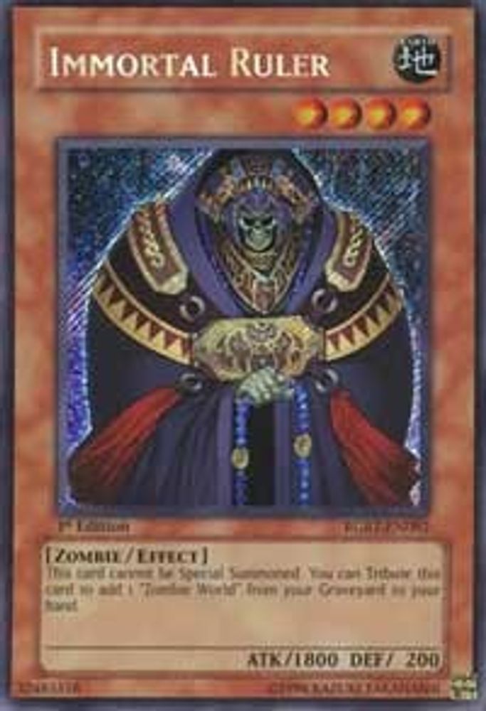 Immortal Ruler (RGBT-EN082) Secret Rare  Unlimited