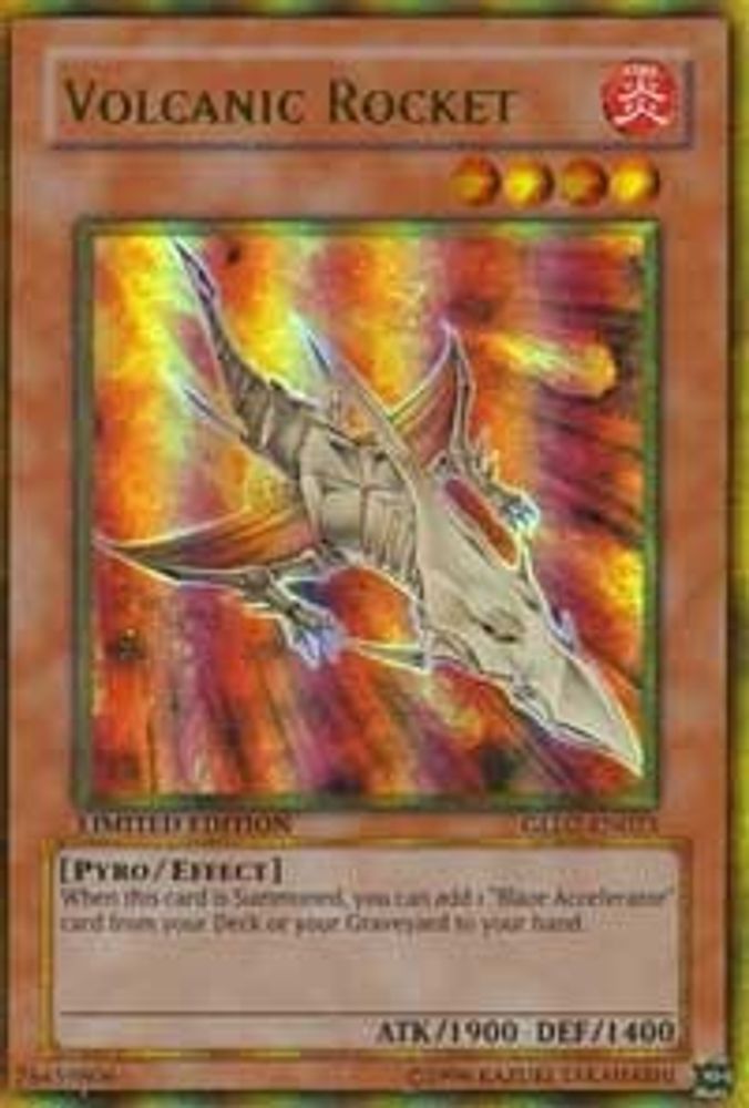 Volcanic Rocket (GLD2-EN023) Ultra Rare  Limited