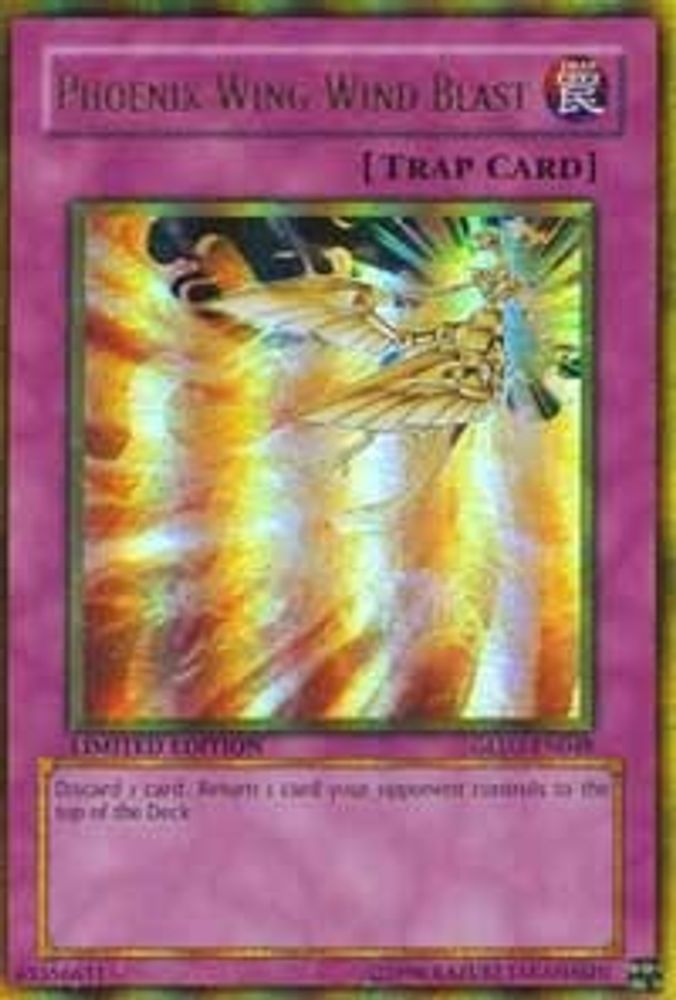 Phoenix Wing Wind Blast (GLD2-EN048) Ultra Rare  Limited