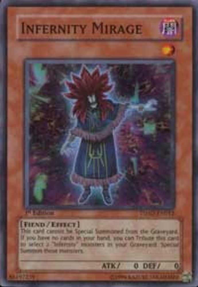 Infernity Mirage (TSHD-EN012) Super Rare  1st Edition