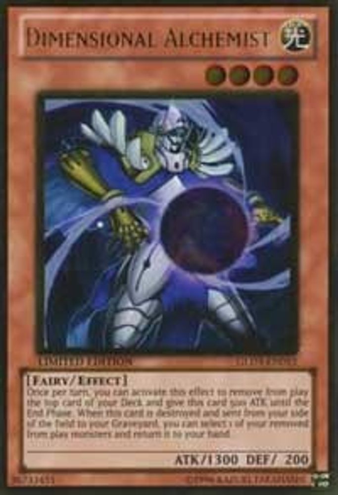 Dimensional Alchemist (GLD3-EN015) Gold Rare  Limited
