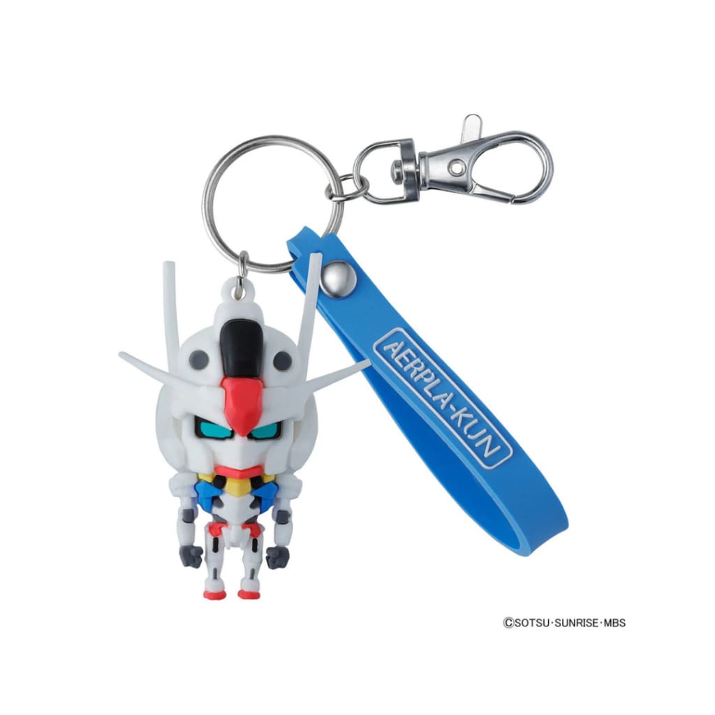 3D Rubber Mascot Keychain - Aerpla-Kun