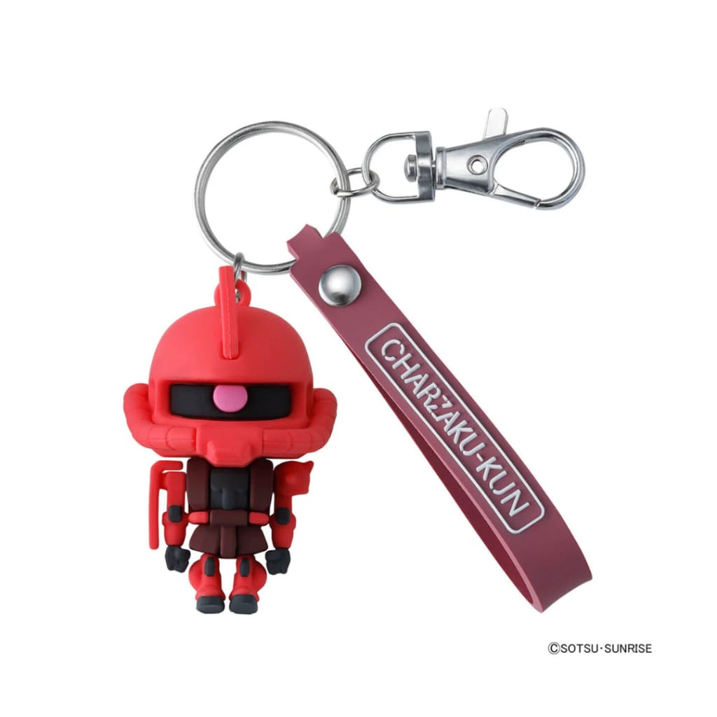 3D Rubber Mascot Keychain - CharZaku-Kun