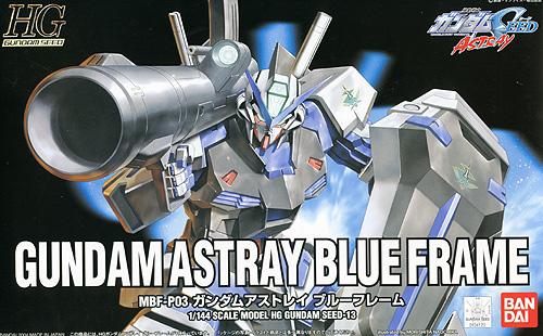 Gundam 1/144 HG Seed Astray #13 MBF-P03 Gundam Astray Blue Frame Model Kit