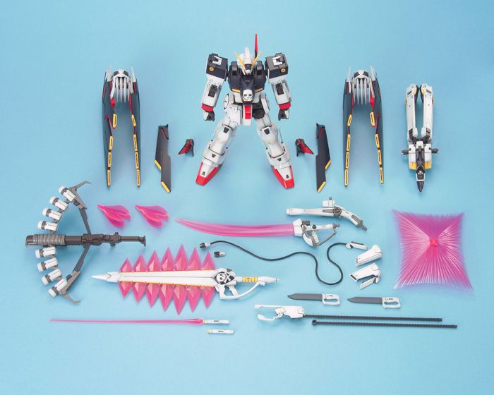 Gundam 1/100 MG Steel 7 XM-X1 Crossbone Gundam X-1 Full Cloth Model Kit