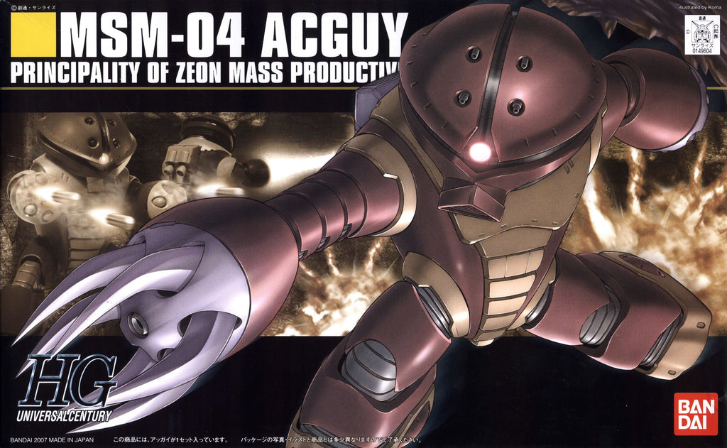 Gundam 1/144 HGUC #078 Gundam 0079 MSM-04 Acguy Model Kit