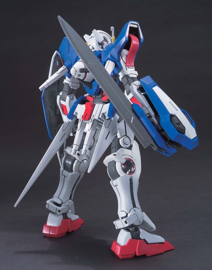 Gundam 1/144 HG 00 #13 GN Arms Type E + Gundam Exia (Trans-Am Mode) Model Kit