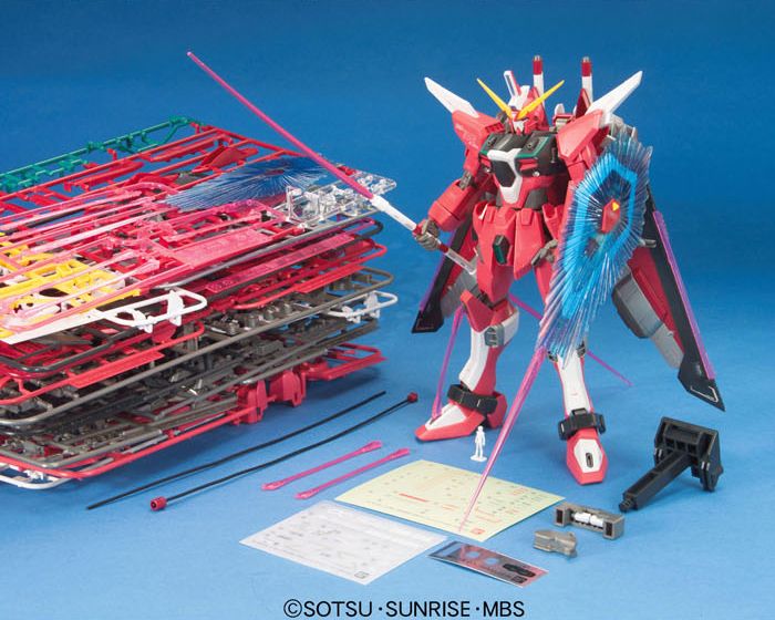 Gundam 1/100 MG Seed Destiny ZGMF-X19A Infinite Justice Mobile Suit Model Kit