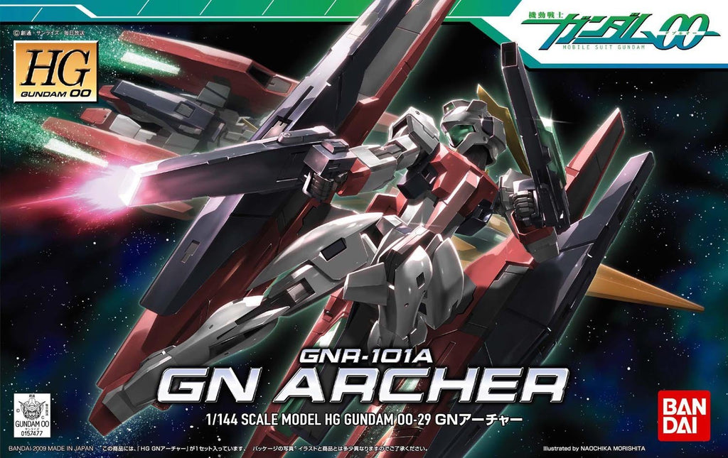 Gundam 1/144 HG 00 #29 GNR-101A GN Archer Model Kit