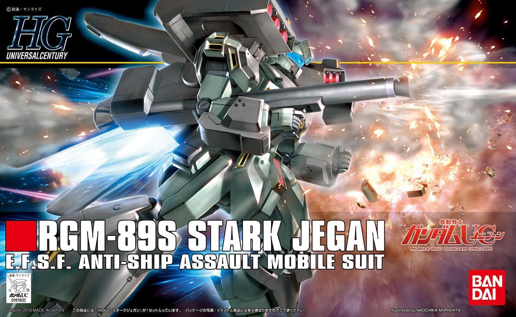 Gundam 1/144 HGUC #104 Gundam Unicorn RGM-89S Stark Jegan Model Kit