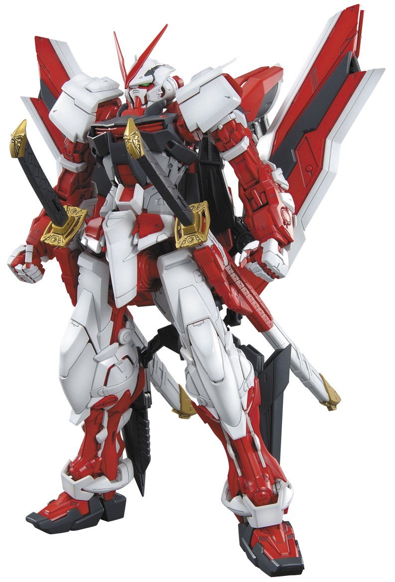 Gundam 1/100 MG Seed Vs Astray MBF-02KAI Gundam Astray Red Frame Custom (Kai) Model Kit